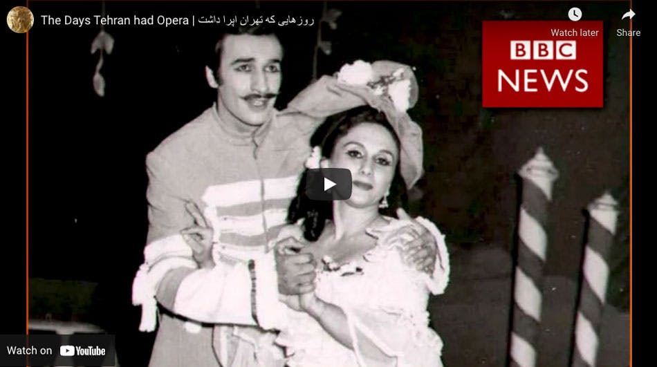 Days Tehran had opera video